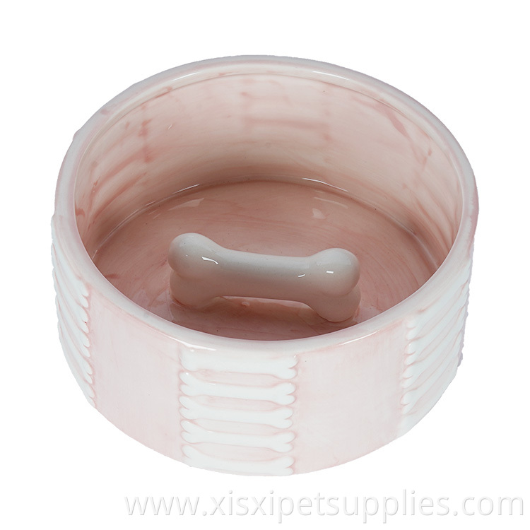 Easy to Clean Wholesale Factory Price Ceramic Dog Bowl